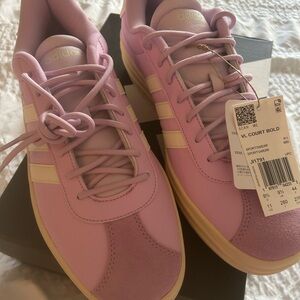 Adidas Women's VL Court Bold Light Purple Sneakers